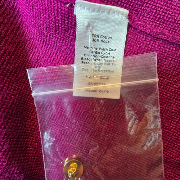 Talbots Open Long Cardigan Sweater Womens Large Preppy Chic Lightweight Duster - Picture 7 of 13